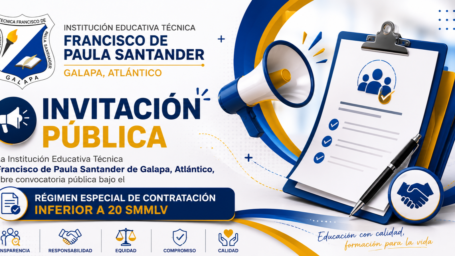 Invitación Pública IEFP-004-2026: Asesor Financiero y Contador